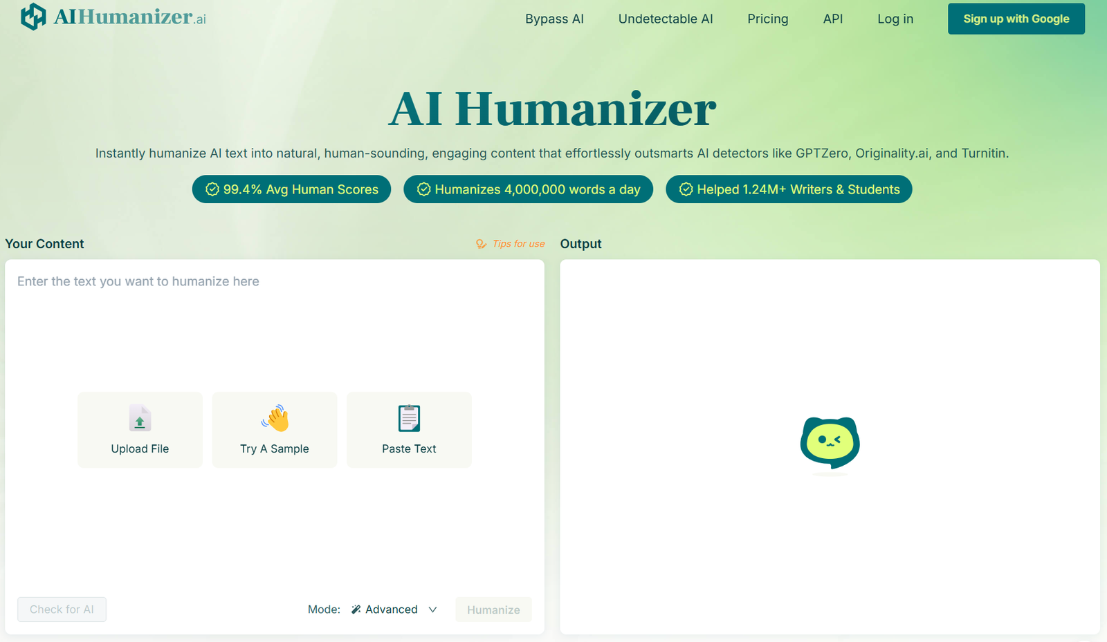 Humanizador de inteligencia artificial